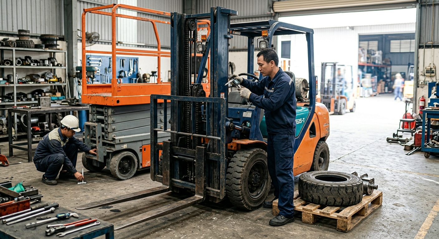 Phân tích chi tiết dòng thiết bị tải trọng 2 tấn đến 2.5 tấn
