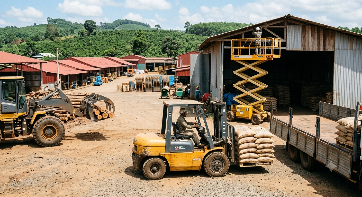 Các dòng thiết bị nâng hạ phổ biến và ứng dụng thực tế tại Buôn Ma Thuột